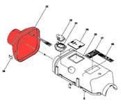 22) Housing Vent (with o/heat stat)